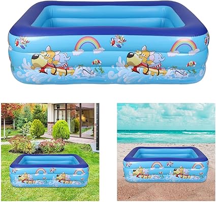 Piscina Inflable Niños 210 Cm 3 Anillos